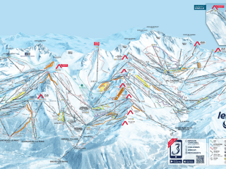 14 Chalet In de Wolken Les Menuires Skimap