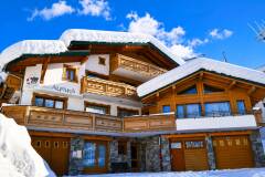 01. Catered chalet Alpaka Chatel Aanzicht