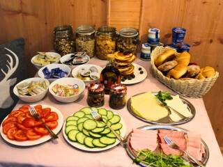 3 Catered chalet Landa Soelden Breakfast