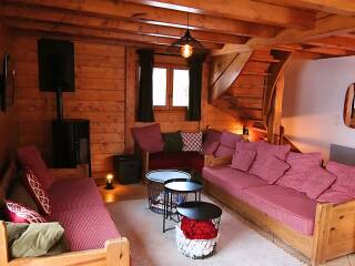 7 Chalet Le Panicaut Les Menuires Woonkamer