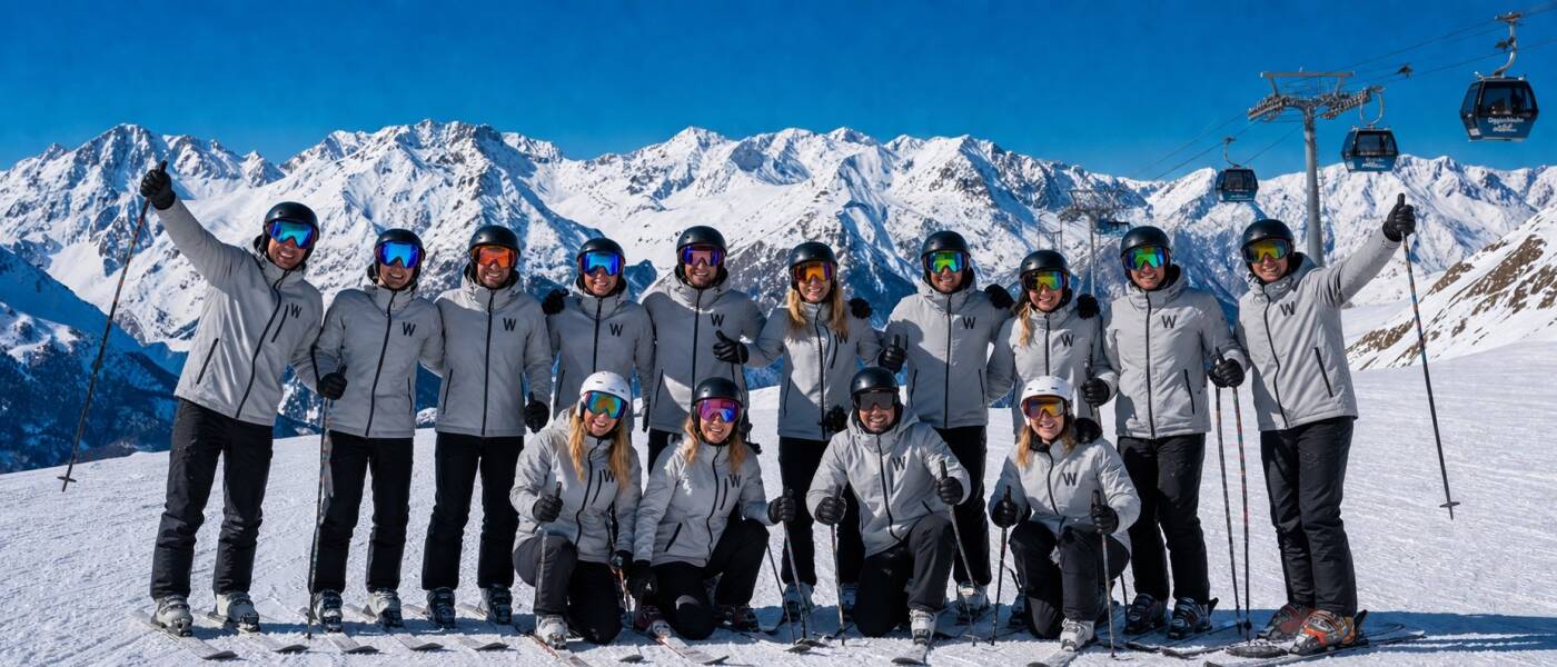 Corporate ski trips with impact