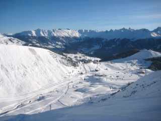 Zonneplateau van Tirol